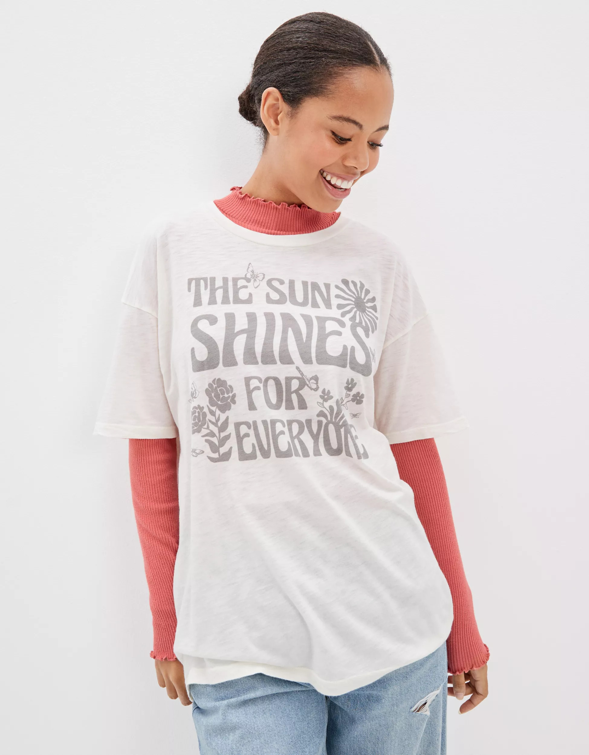 AE Oversized Graphic Tee | American Eagle Outfitters (US & CA)