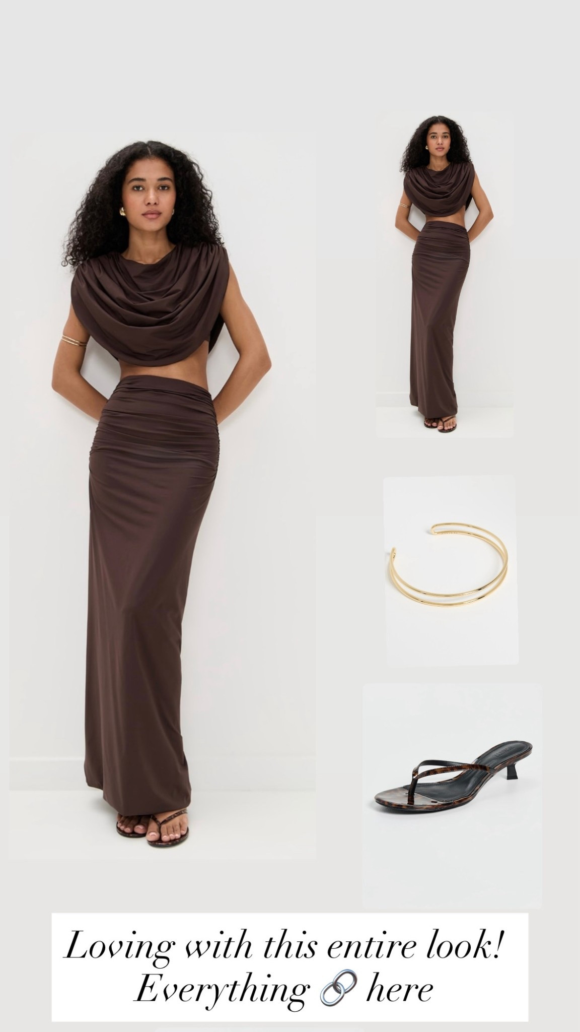 Grecian goddess chic 💫 -- this look is one size fits all -- ideally fits sized S~L — daily edit cover from Found by Em