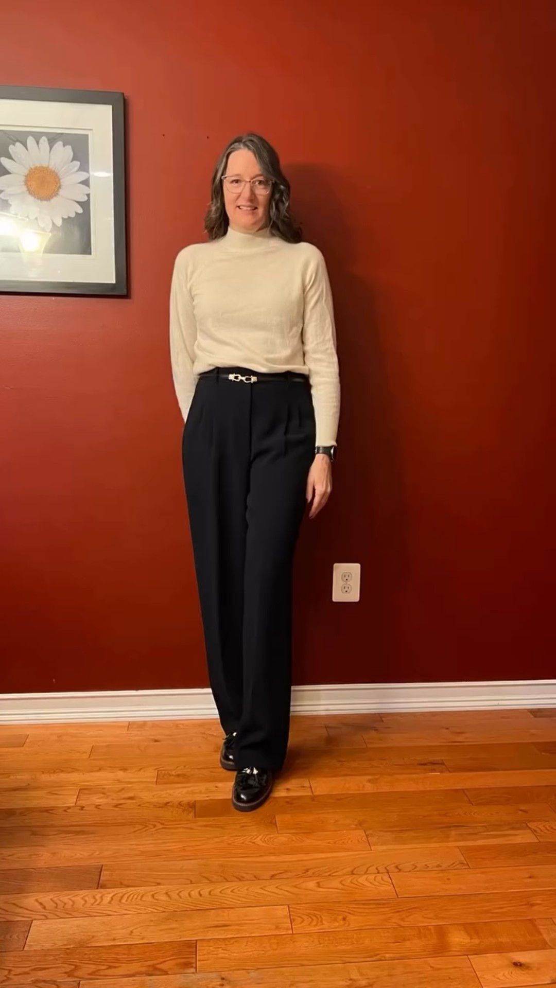 Layer up! The first snow of the year is in the forecast for the morning. I put the odds at fifty-fifty but either way it’s going to be wet!! #whatiworetowork #workattire #workstyle #casualworkwear #businesscasual

#LTKootd #LTKWorkwear #LTKOver40