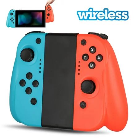 Left and Right Wireless Controllers Replacement Fit for Nintendo Switch/Lite Joy-Con, TSV 2 Pcs Remo | Walmart (US)