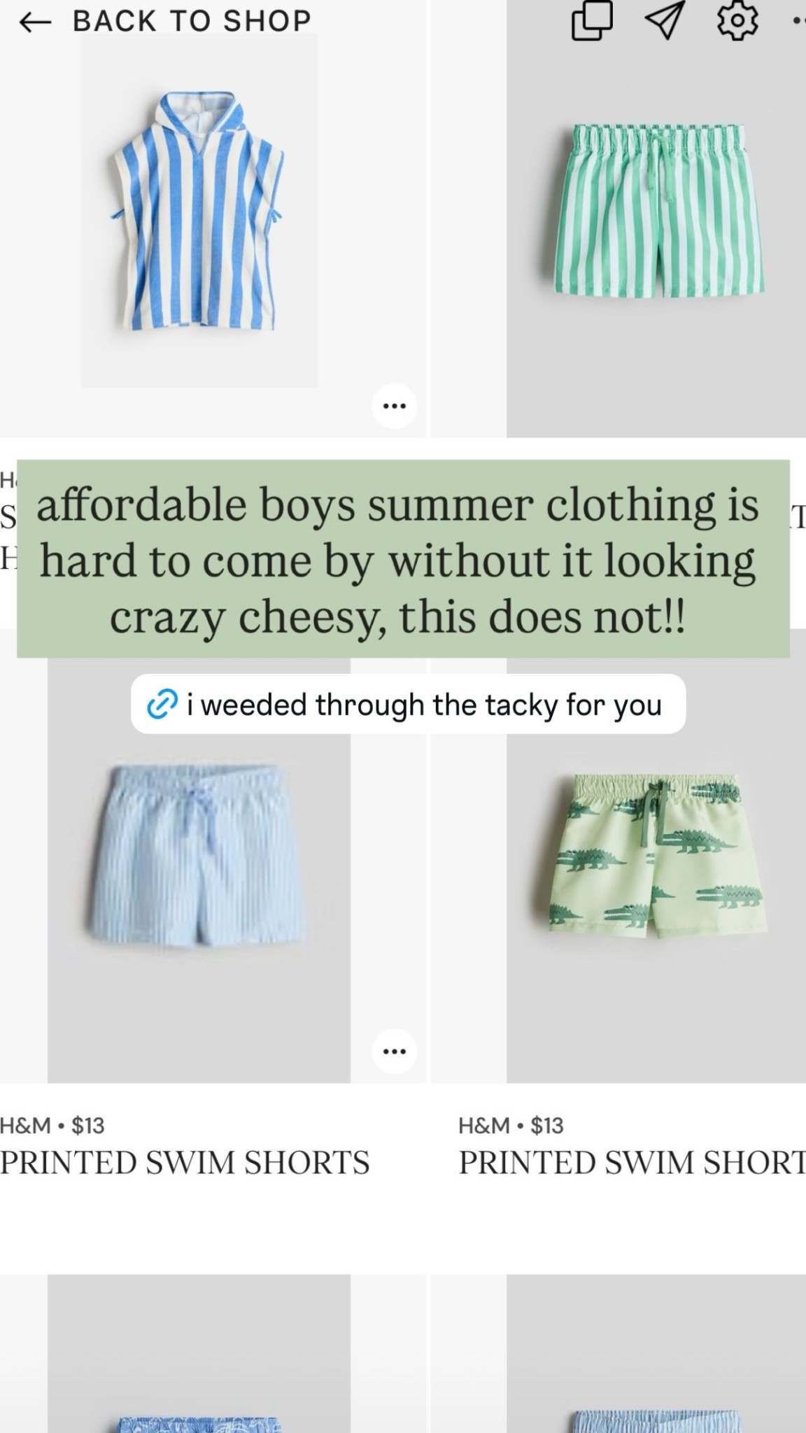Really cute H&M summer finds for boys that will not last!!!

#LTKSaleAlert #LTKKids #LTKSwim