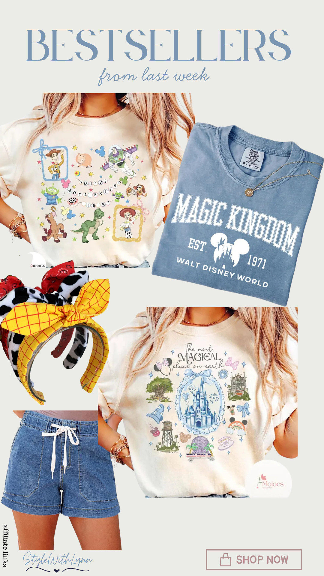 Disney inspired bestsellers for the week of May 10th.  

The cutest tees for your next visit to Disney World.  Perfect for a day at Magic Kingdom or Hollywood Studios.

Disney World outfit inspo
Disney ootd
Disney Style
Disney World fashion
 

 #LTKootd #LTKmomlife #LTKTravel