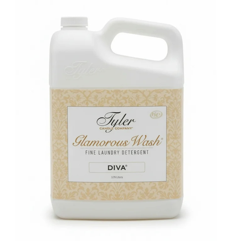 Tyler Candle Diva Glamorous Wash Liquid Laundry Detergent, 48 Loads, 128 fl oz | Walmart (US)