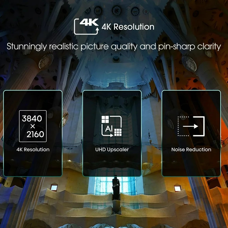 Hisense 55" Class R6 Series 4K UHD Roku Smart TV (55R6030N, 2024 Model) - Dolby Vision HDR, Motio... | Walmart (US)