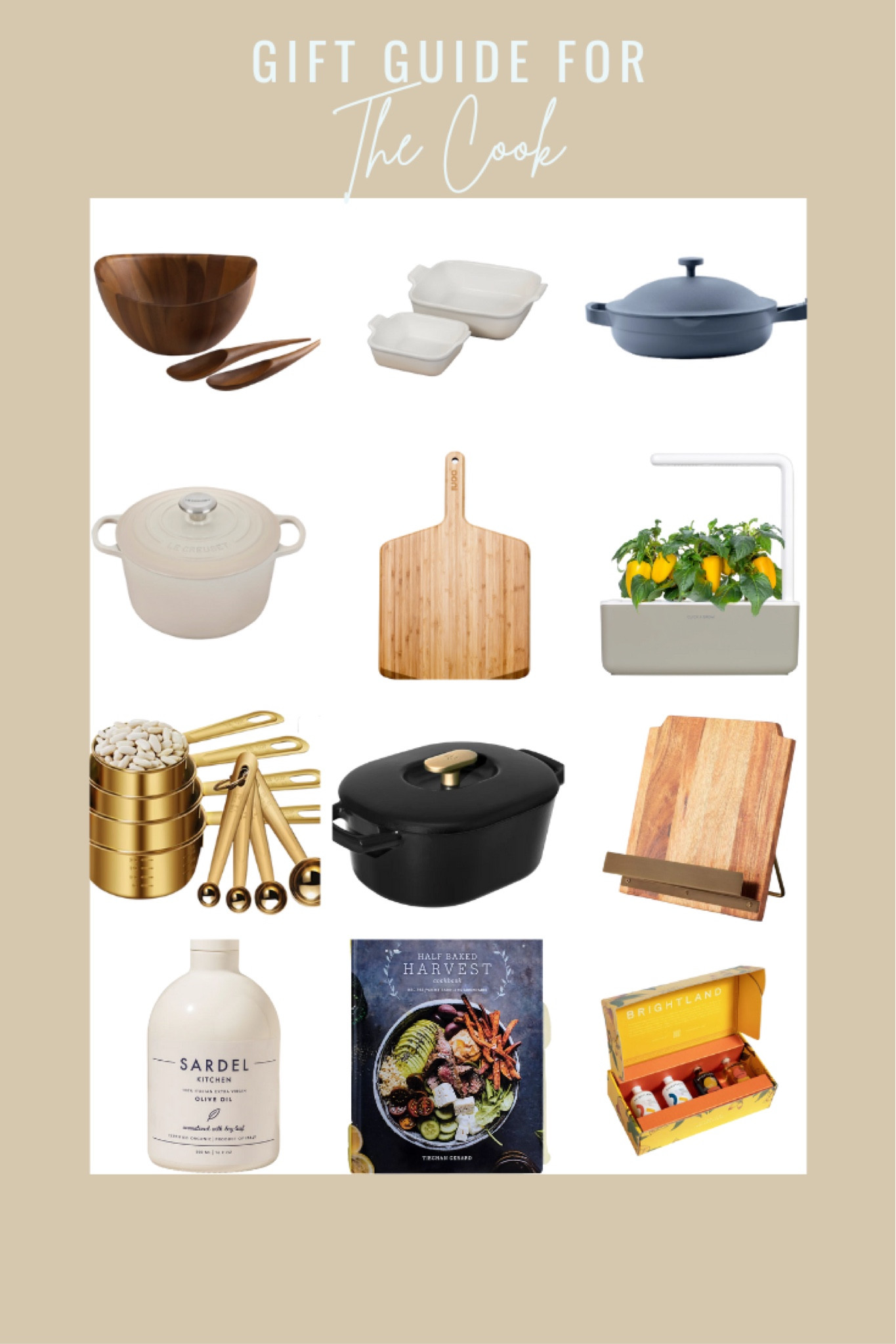 Gift guide for the cook 

#LTKhome #LTKSeasonal #LTKHoliday