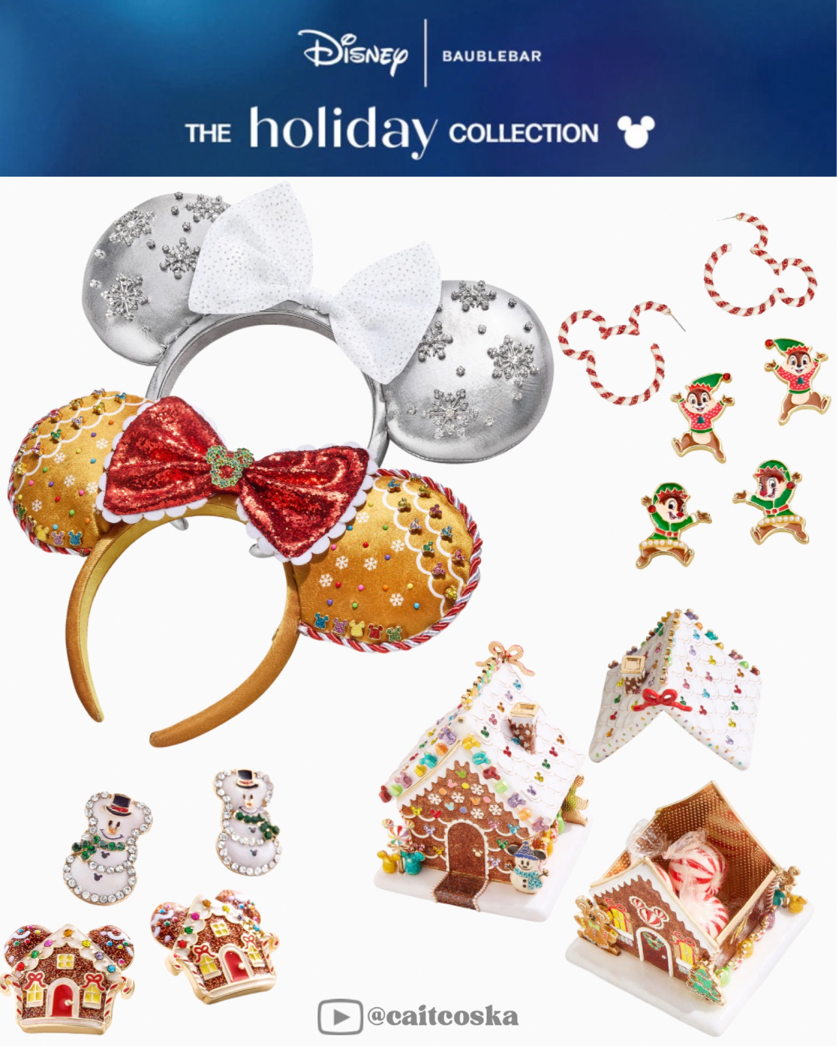 ✨ New BaubleBar Disney Holiday Collection is Here! ✨

This collection is filled with festive magic, and I’ve rounded up my top picks you won’t want to miss! 🎄🎅

🖤 Minnie Mouse Ears: These brand-new ears are full of glitz and sparkle—perfect for holiday trips to the parks or adding some Disney magic to your everyday looks. 🎀

🎁 Earrings: So many gorgeous options this year! Whether you’re dressing up for a holiday party or gifting them to a Disney fan, these earrings are must-haves. 🎄

🍪 Gingerbread Trinket Box: The cutest way to store your jewelry or holiday keepsakes. It’s functional and festive! 🎁

Shop now on the Like to Know It app before these sell out!

#LTKGiftGuide #LTKHoliday #LTKSeasonal