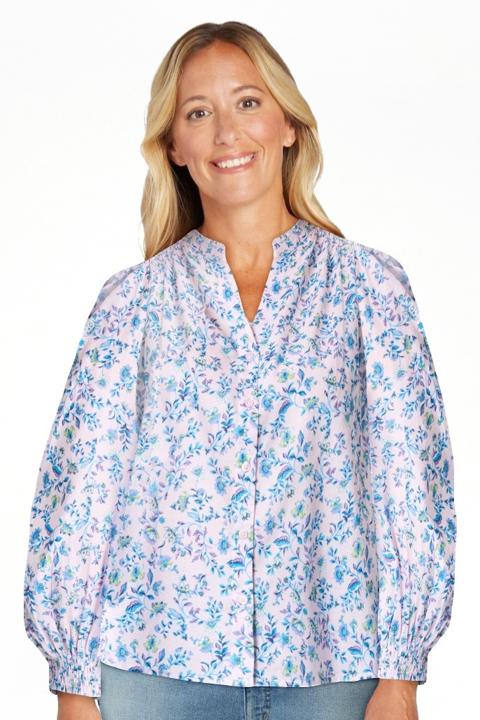 Jessica Simpson Women's and Women's Plus Rowen Button Front Shirt, Sizes XS-5X | Walmart (US)