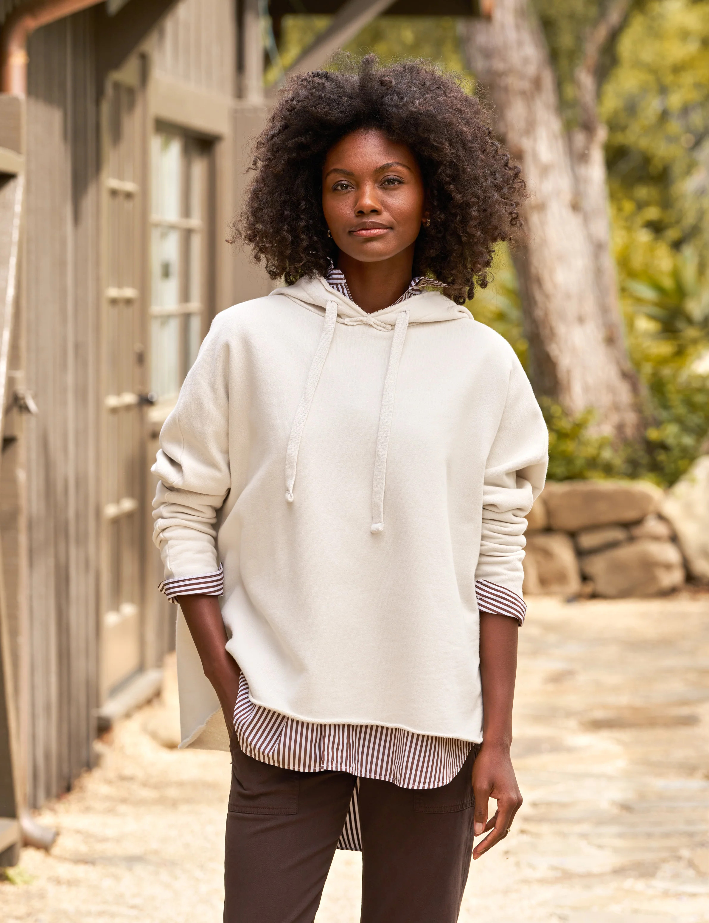 KANE Vintage White, Triple Fleece | Frank & Eileen