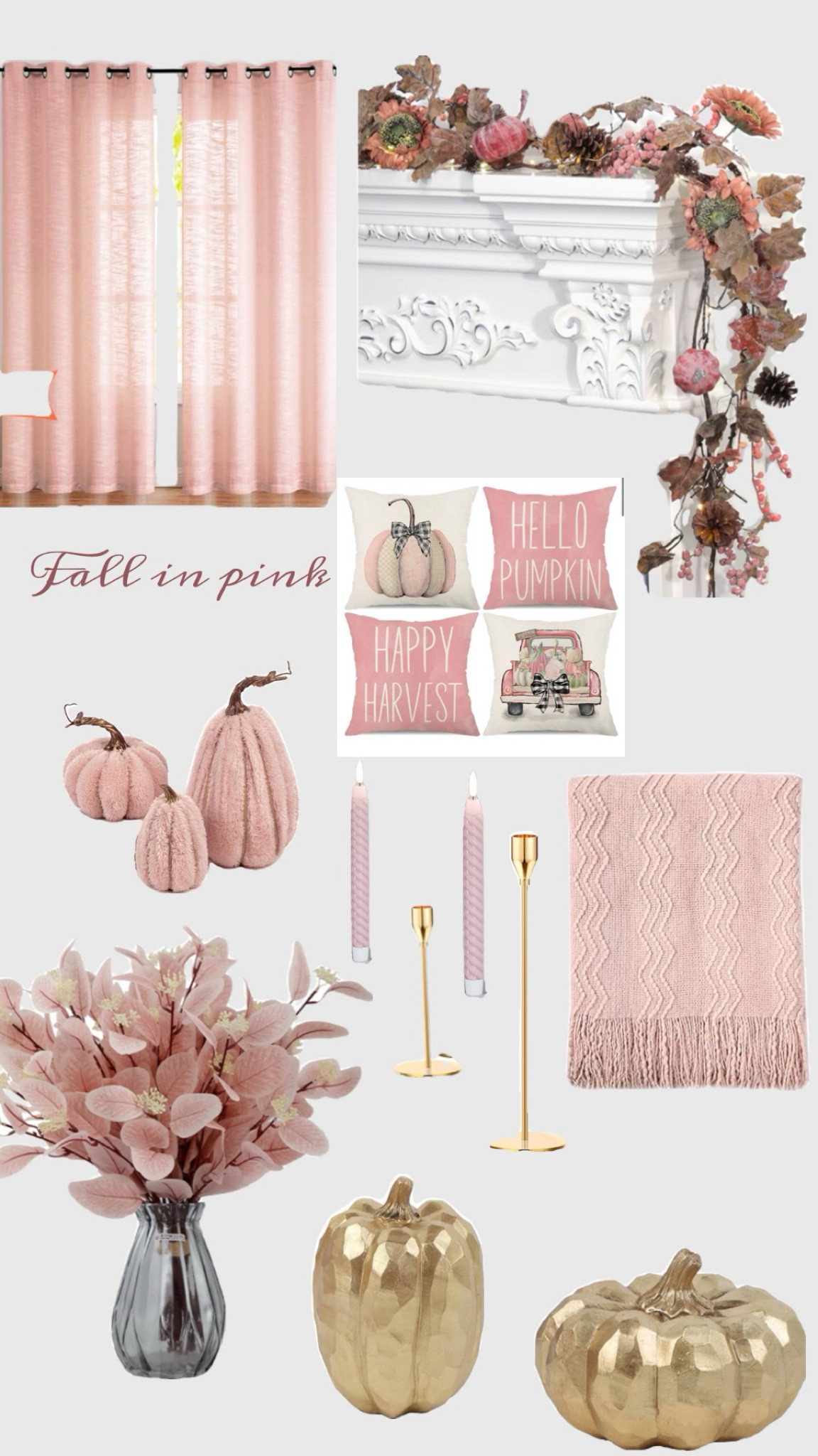 Fall in pink 

#LTKSeasonal #LTKFallSale #LTKHome