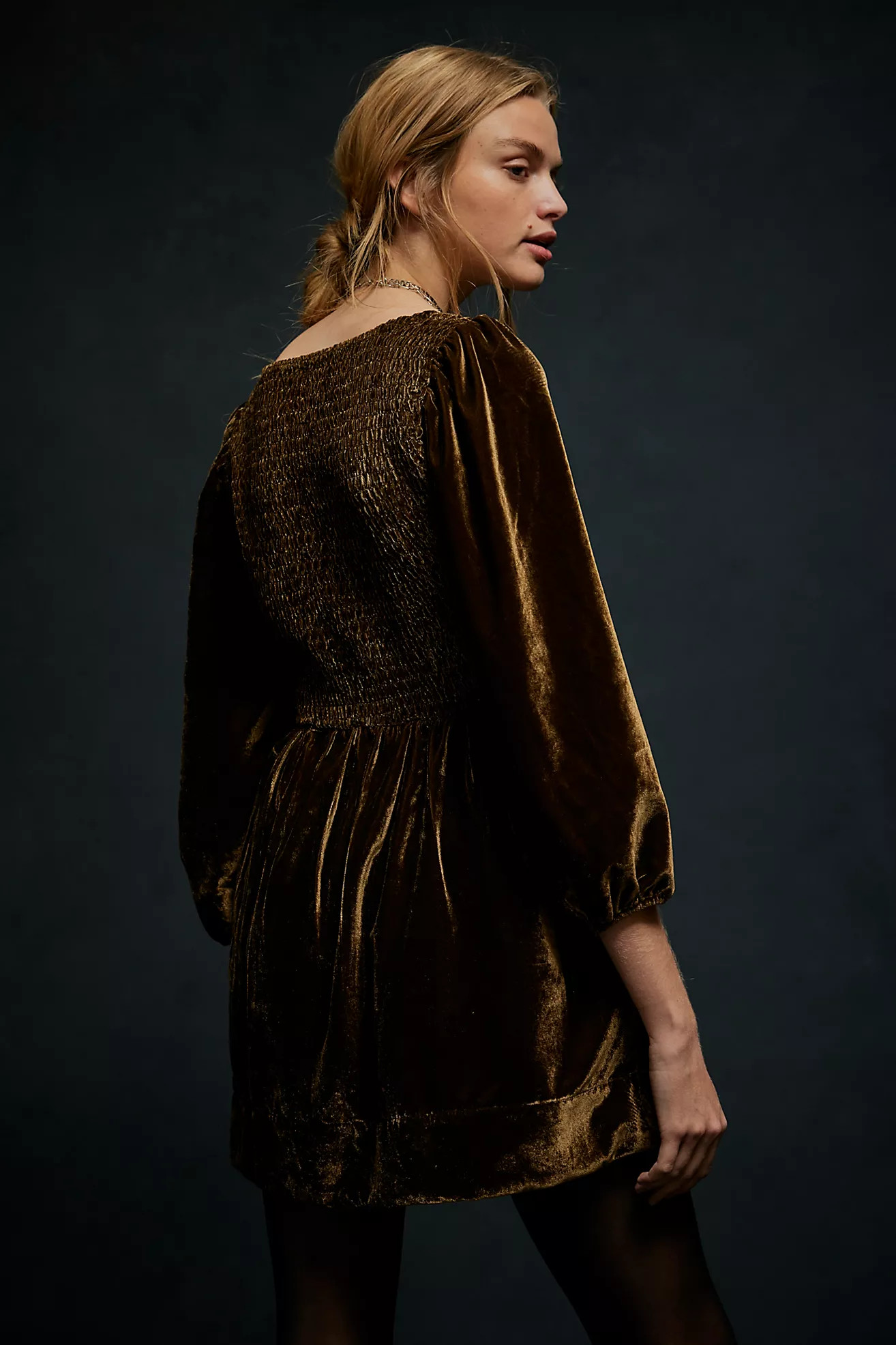 Farrier Velvet Mini Dress | Free People (Global - UK&FR Excluded)