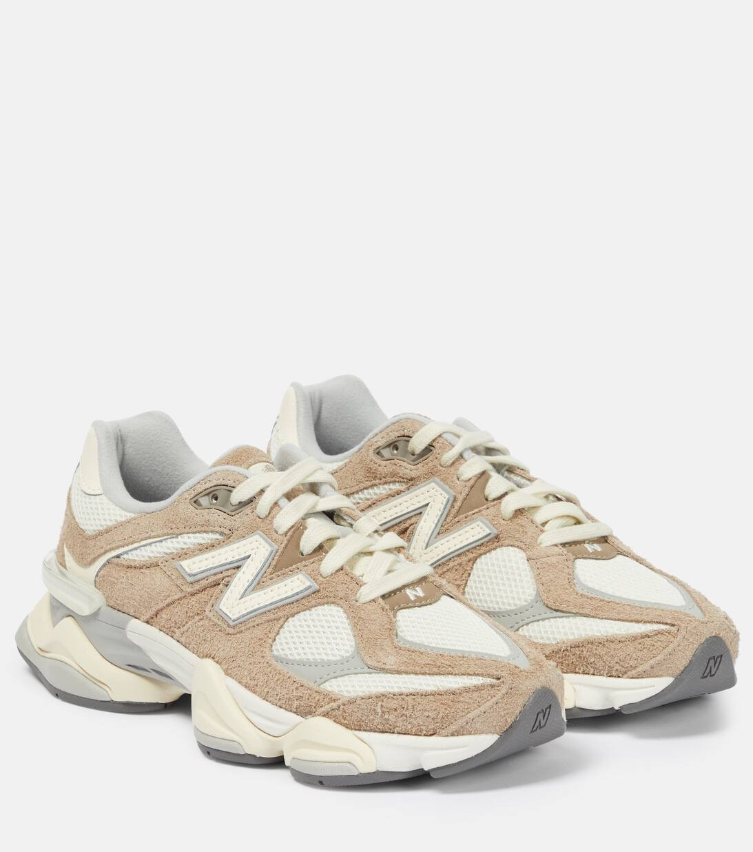 9060 leather and mesh sneakers | Mytheresa (US/CA)