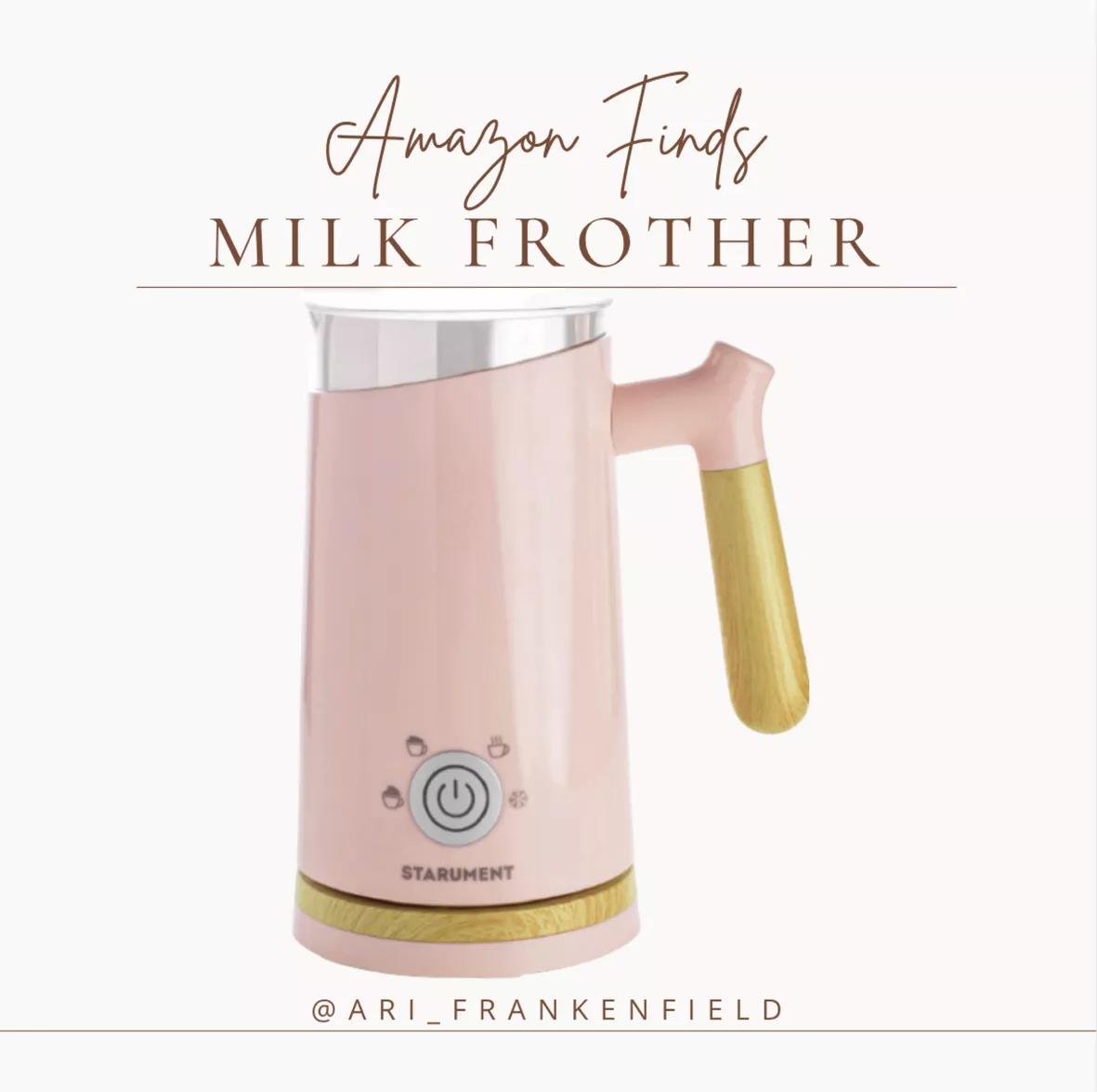  Starument Electric Automatic Milk Frother/ Foamer