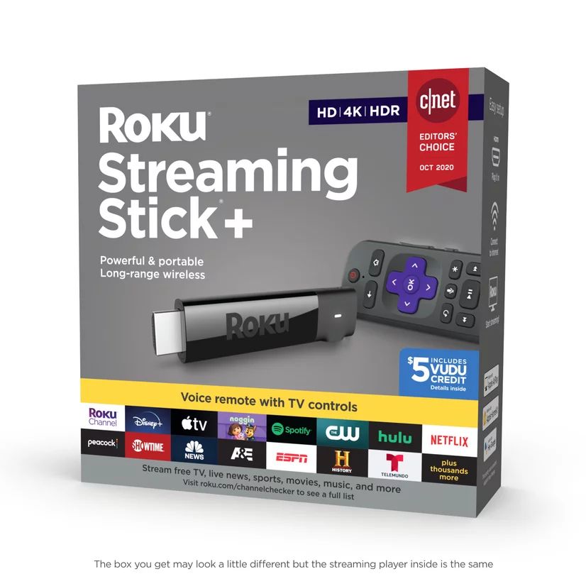 Roku Streaming Stick+ | HD/4K/HDR Streaming Device with Long-range Wireless and Roku Voice Remote... | Walmart (US)