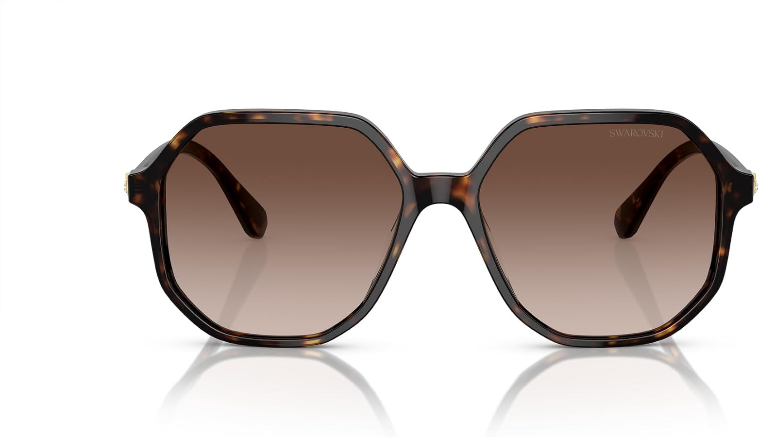 Swarovski womens Sk6003 Octagonal Sunglasses | Amazon (US)