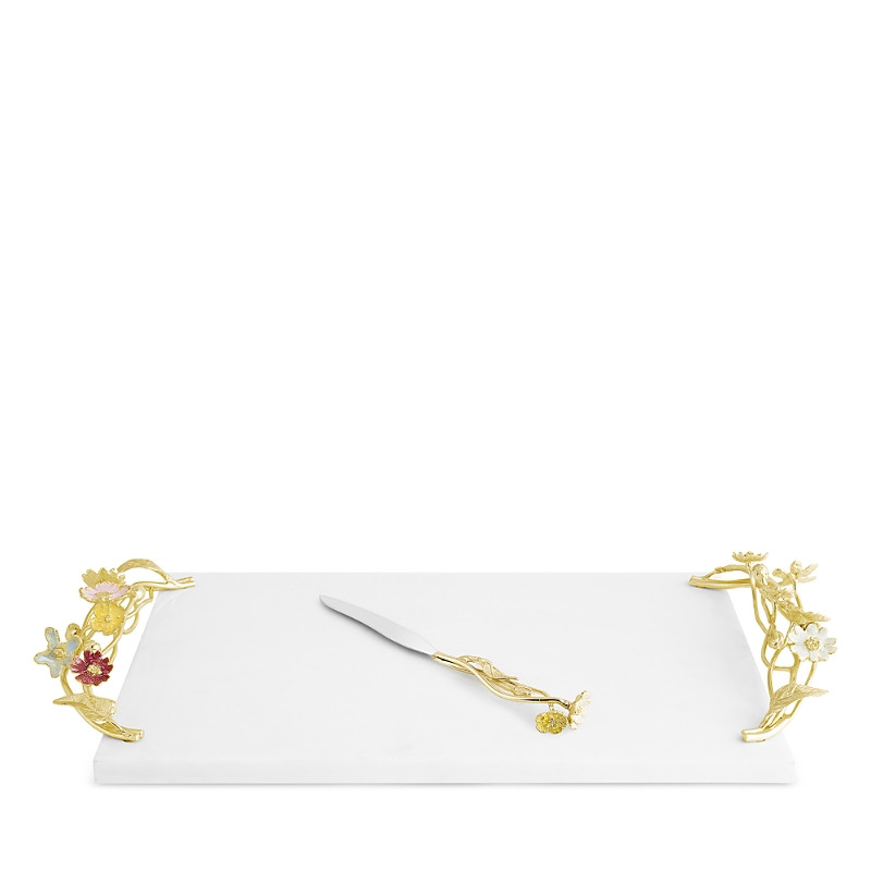 Michael Aram Wildflowers Cheeseboard with Knife | Bloomingdale's (US)