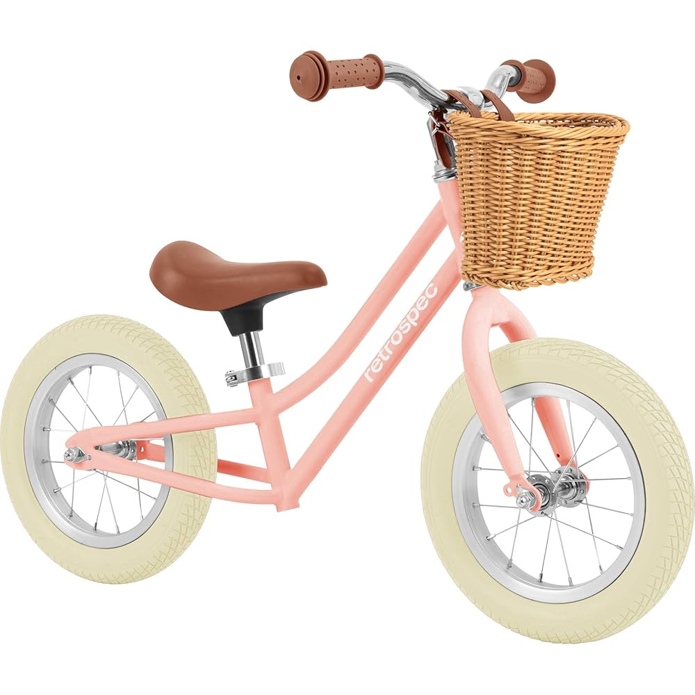 Retrospec Baby Beaumont Kids' Balance Bike for Toddlers, No Pedals, Cushioning Air Filled Tires f... | Amazon (US)