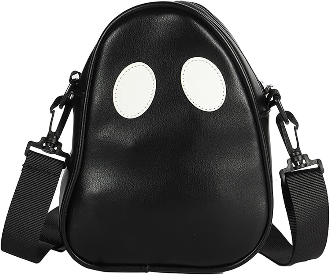 Halloween Purse Novelty Ghost Purse for Women Men Cute Crossbody Bag Satchel Bag Novelty Shoulder... | Amazon (US)