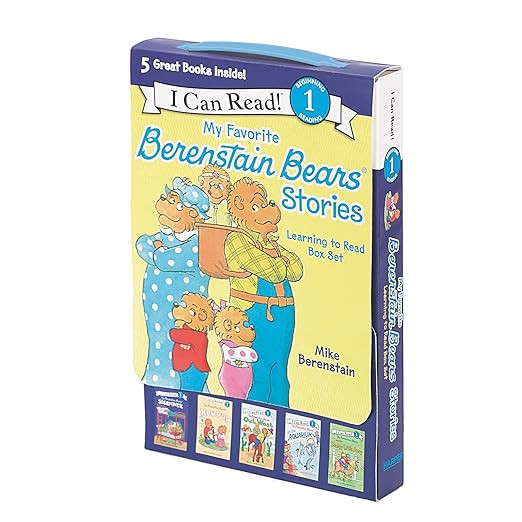 My Favorite Berenstain Bears Stories: Learning to Read Box Set – Five Classic I Can Read Advent... | Amazon (US)