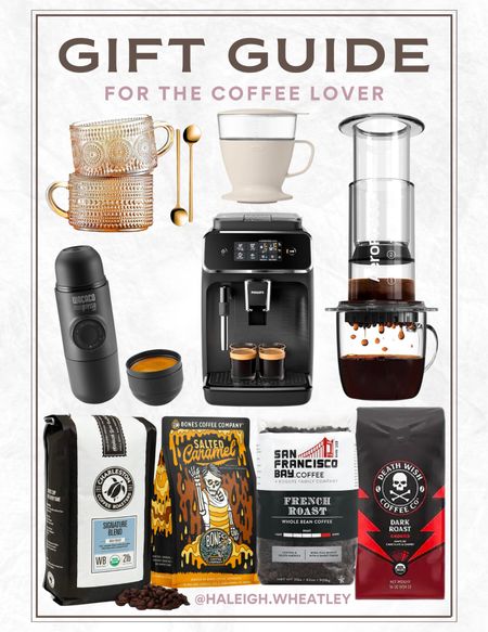 Gift Guide for the Coffee Lover ☕️ 🎄🤍 most of these are on sale for Cyber Week/Black Friday! 



Coffee Bar - Christmas Wishlist - Gifts for Parents and In-Laws - Gifts for Him and Her 

#LTKhome #LTKCyberWeek #LTKGiftGuide