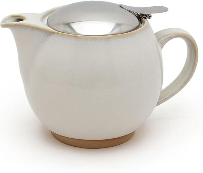 Zero Japan Bee House Round Teapot For One, 15 Oz - Ceramic Tea Pot with Stainless Steel Lid and I... | Amazon (US)