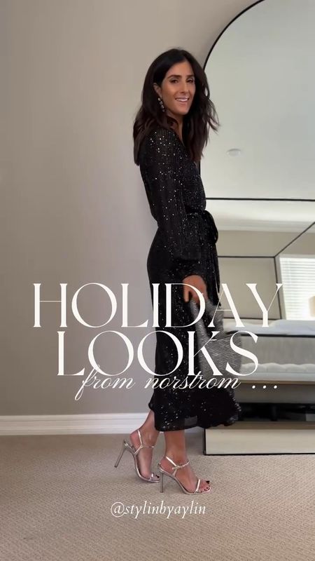 Holiday looks from Nordstrom ✨ I'm just shy of 5-7 for reference:
BLACK DRESS: XSMALL
SEQUIN SKIRT: SMALL (I sized up one)
BLAZER DRESS: 4
JUMPSUIT: 2
ONE SHOULDER DRESS: 2

#LTKHoliday #LTKSeasonal #LTKstyletip