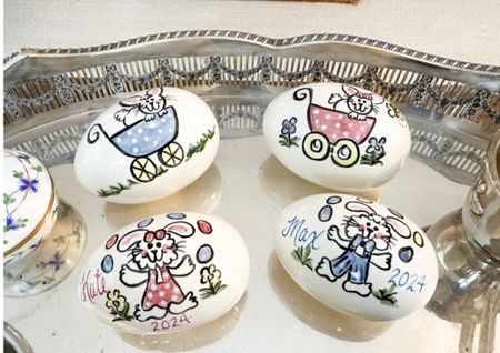With Easter up ahead, it’s time to get your hand-painted eggs to memorialize a first Easter, a tea set for a special birthday, or a personalized plate to bring out for holidays. Use code DOSAYGIVE for 15% off!

#LTKfindsunder50 #LTKfindsunder100 #LTKSpringSale