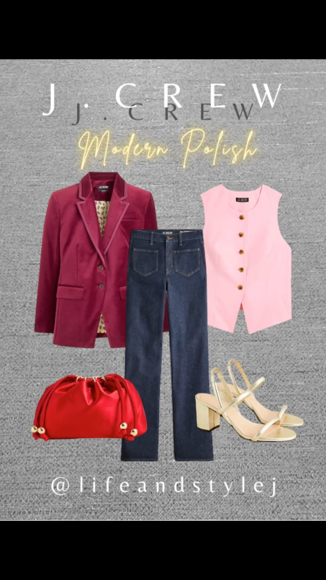 A refined midlife outfit built on tailored layers, classic denim, and soft colour accents. This ageless look balances structure and ease for everyday style that feels confident and current.
#midlifefashion #agelessstyle #modernclassic #polishedstyle #everydayoutfits #denimstyle #wardrobegoals #styleover40 #classicwithatwist #lifeandstylej 

#LTKOver40 #LTKootd #LTKSeasonal