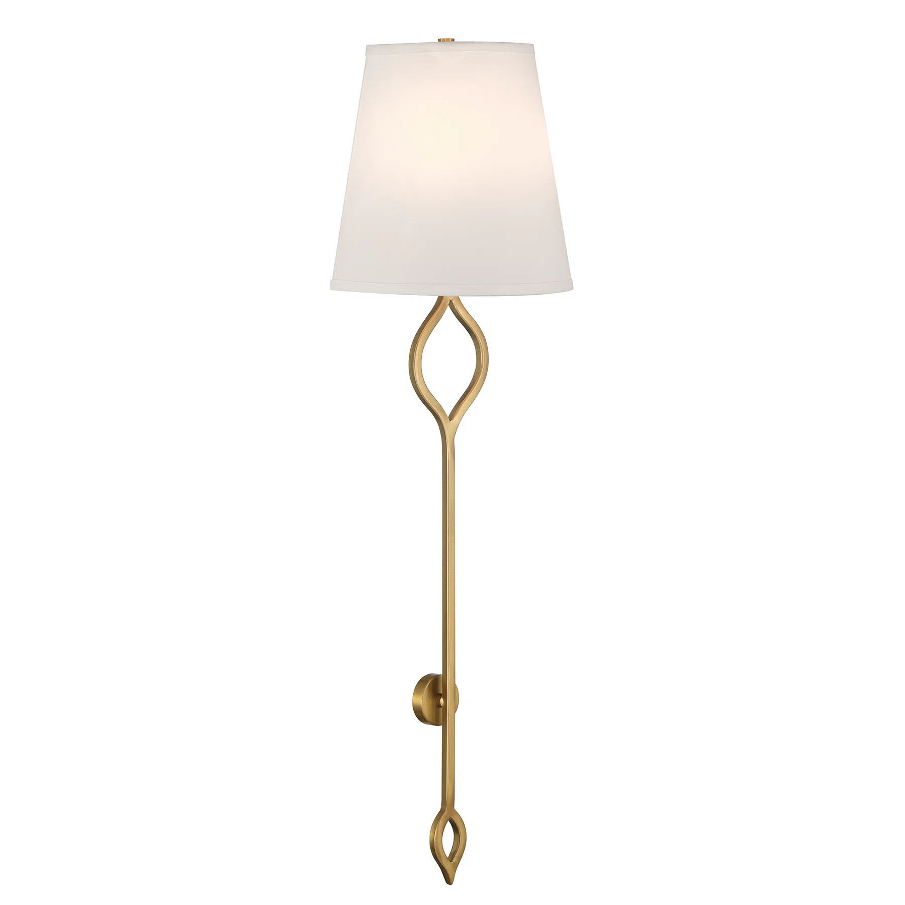 Hemza Wallchiere in Brass | Wayfair North America