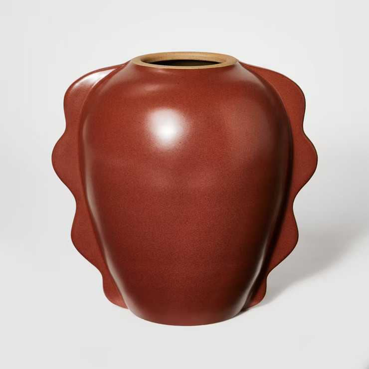 Ceramic Wavy Vase - Threshold™ designed with Studio McGee | Target