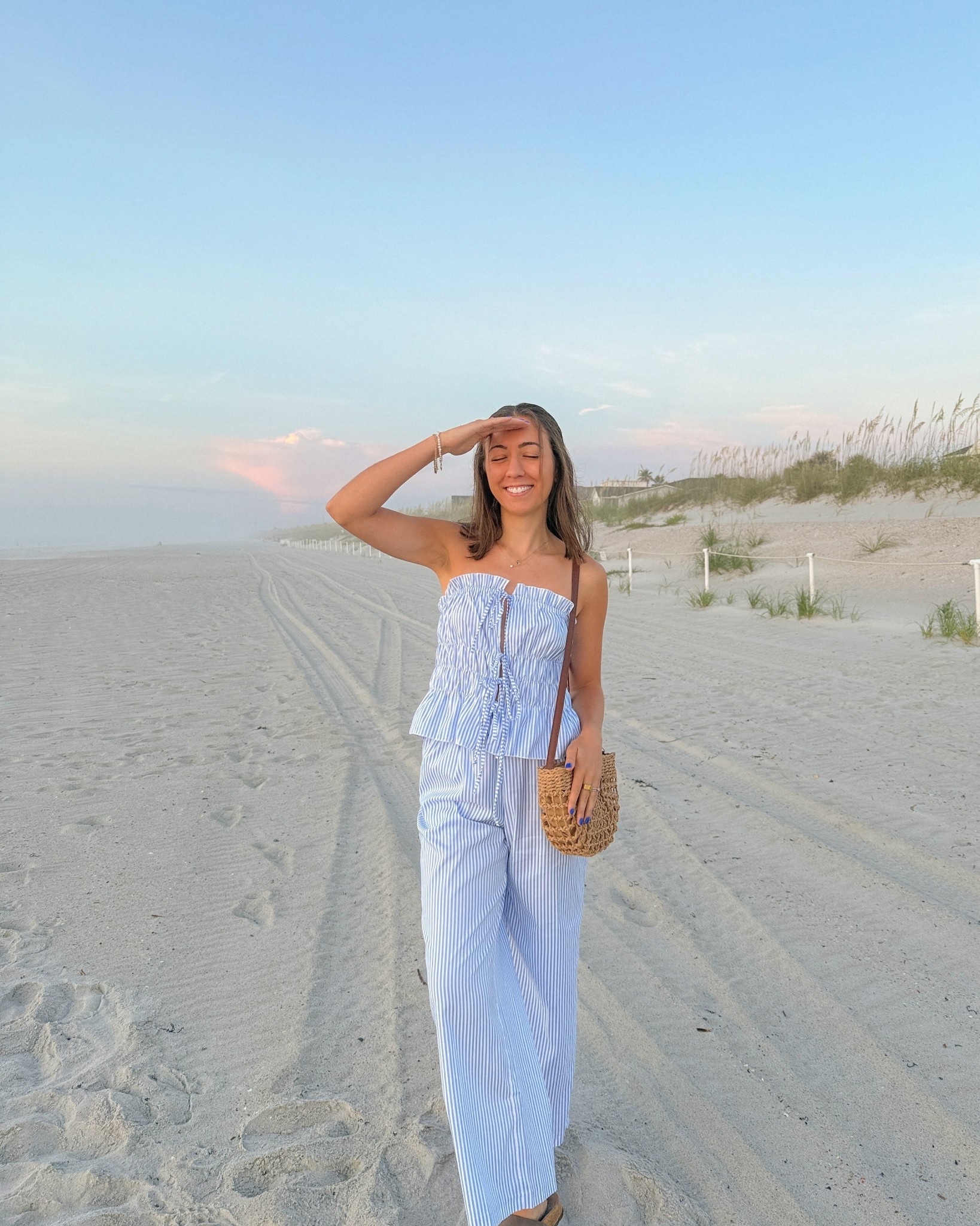 summer matching set, blue stripes, beach outfit, summer outfit inspo

#LTKFindsUnder50