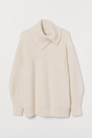 H & M - Pullover aus Wollmischung - Weiß - Damen | H&M (DE, AT, CH, NL, FI)