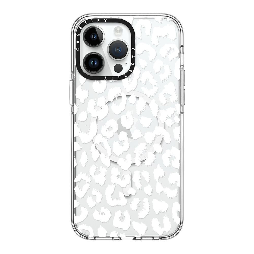 White Transparent Leopard Animal Print | Casetify