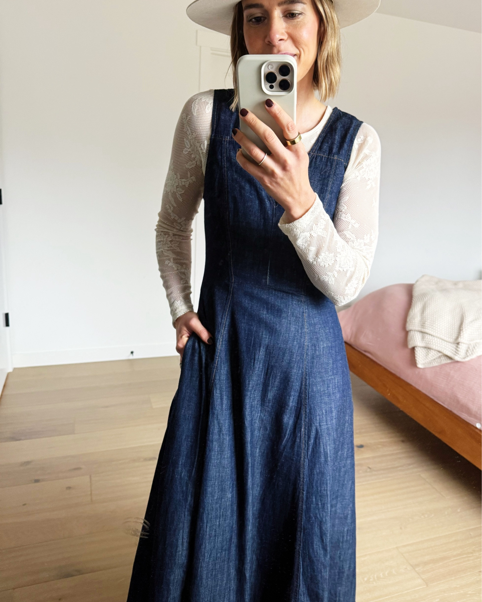 This 100% cotton denim dress is so good! Made from regenerative cotton. I love that it works in the winter or summer months. Feels so good! Linking this long sleeved shirt I’ve been wearing too!

#LTKOver40 #LTKHoliday #LTKmomlife