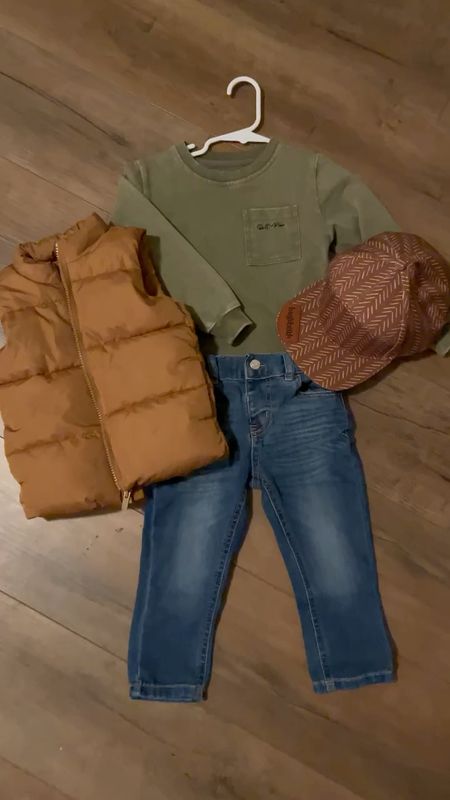 Shirt- Salt & Pine (code thejacobsboyz) 
Hat- Bug & Bird (code Jacobs) 

Toddler Fall and/or Winter Outfit | Kids Clothes | Boy Clothing | 

#LTKFind #LTKkids #LTKSeasonal