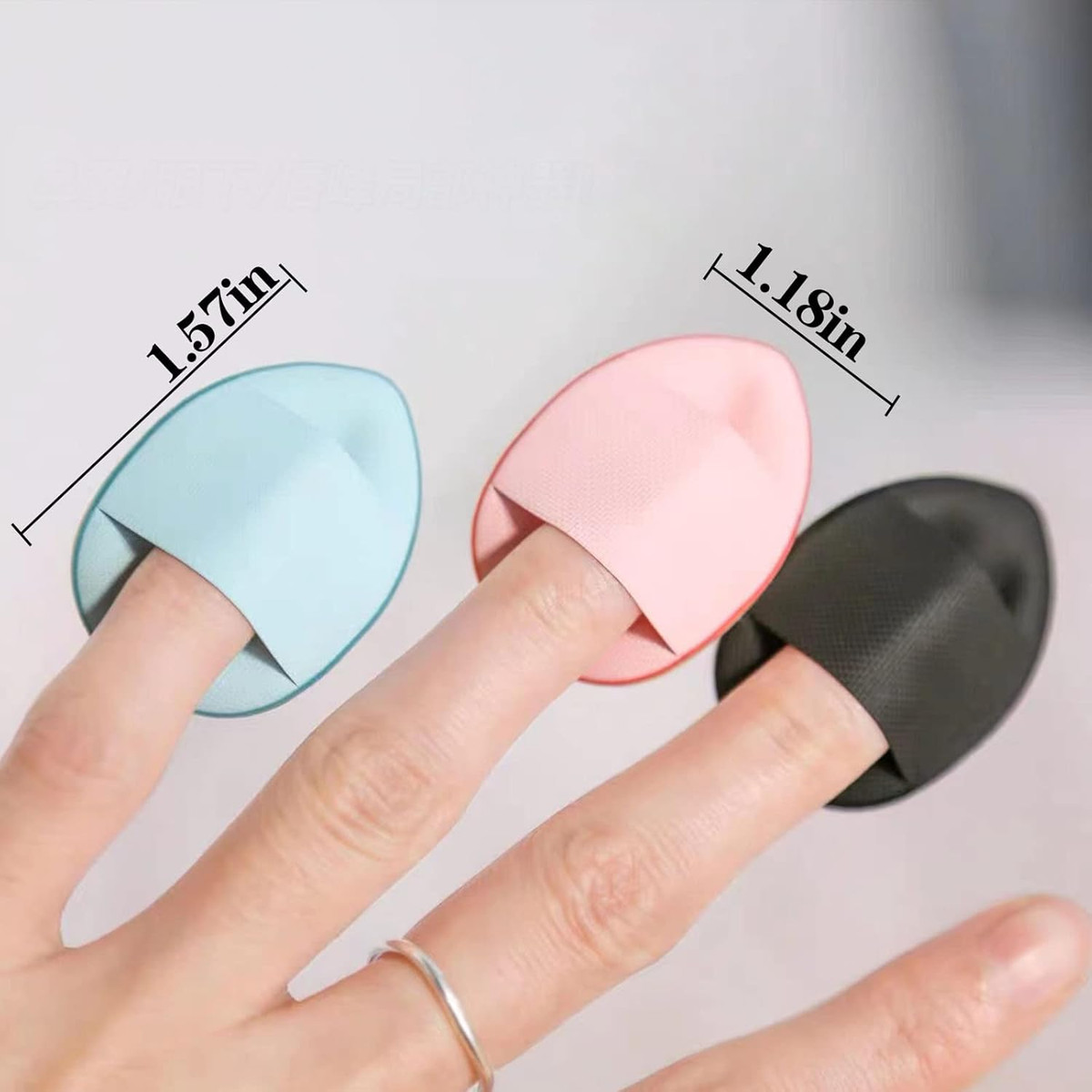 40 PCS Mini Makeup Puff Triangle Makeup Puff Finger Soft Makeup Puff Setting Spo | eBay US