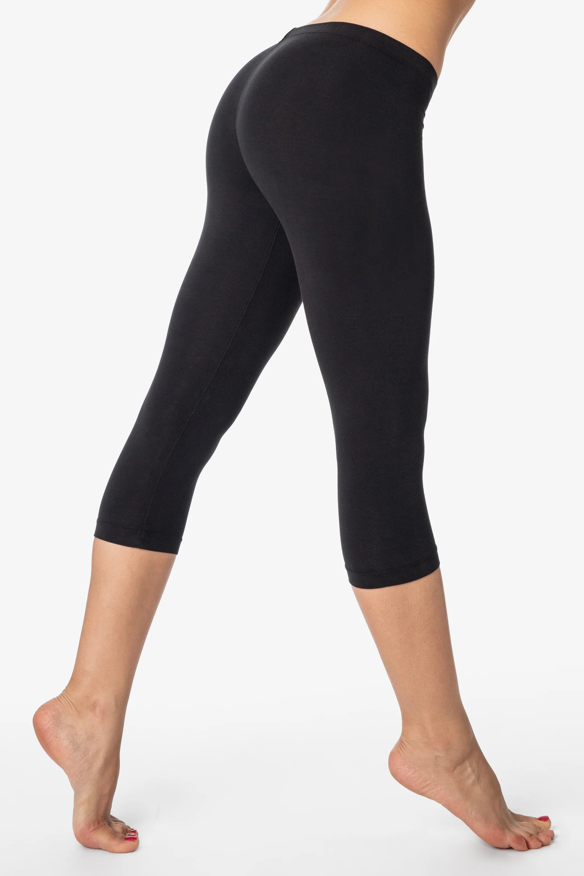 83216GD - Garment Dye Cropped Legging | Los Angeles Apparel