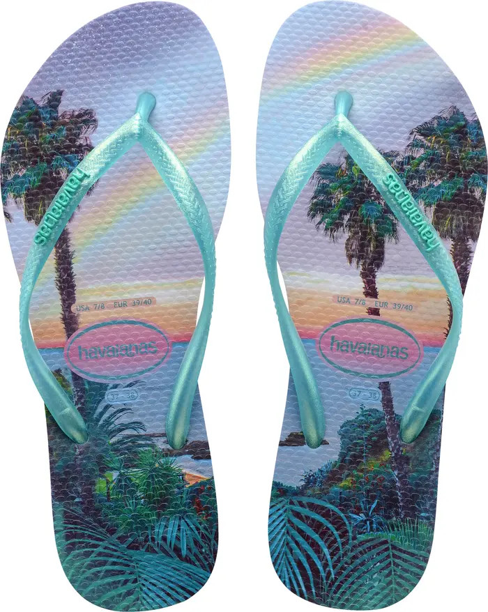 'Slim Paisage' Flip Flop | Nordstrom