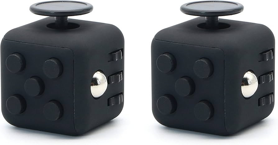 Fidget Cube 2PCS Stress Anxiety Pressure Relieving Toy Great for Adults and Children[Gift Idea][R... | Amazon (US)