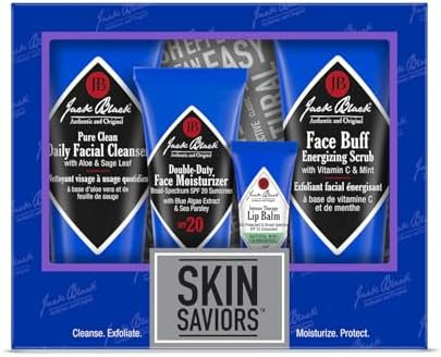 Jack Black Set for Men – Mens Skin Care Kit, Mens Skincare Gift Set | Amazon (US)