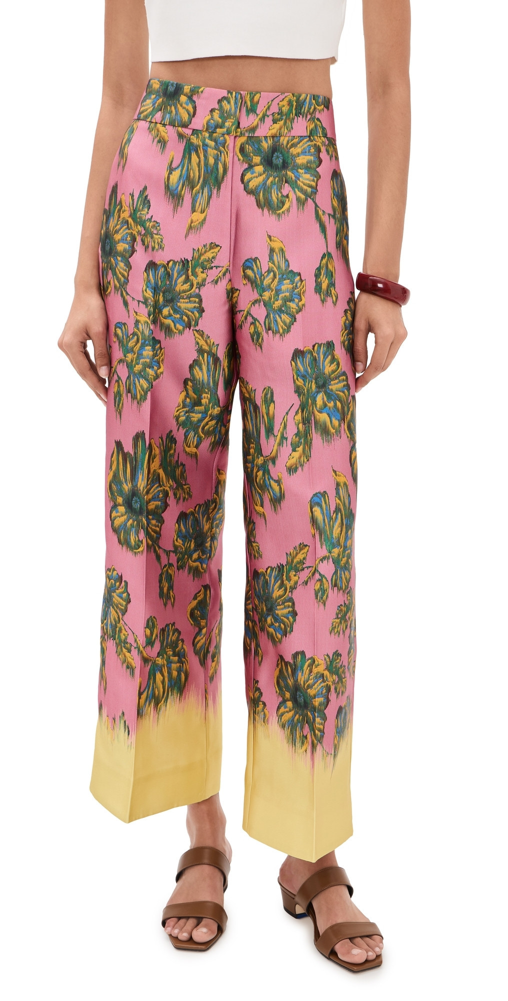 ALÉMAIS Faye Trousers Multi 8 | Shopbop