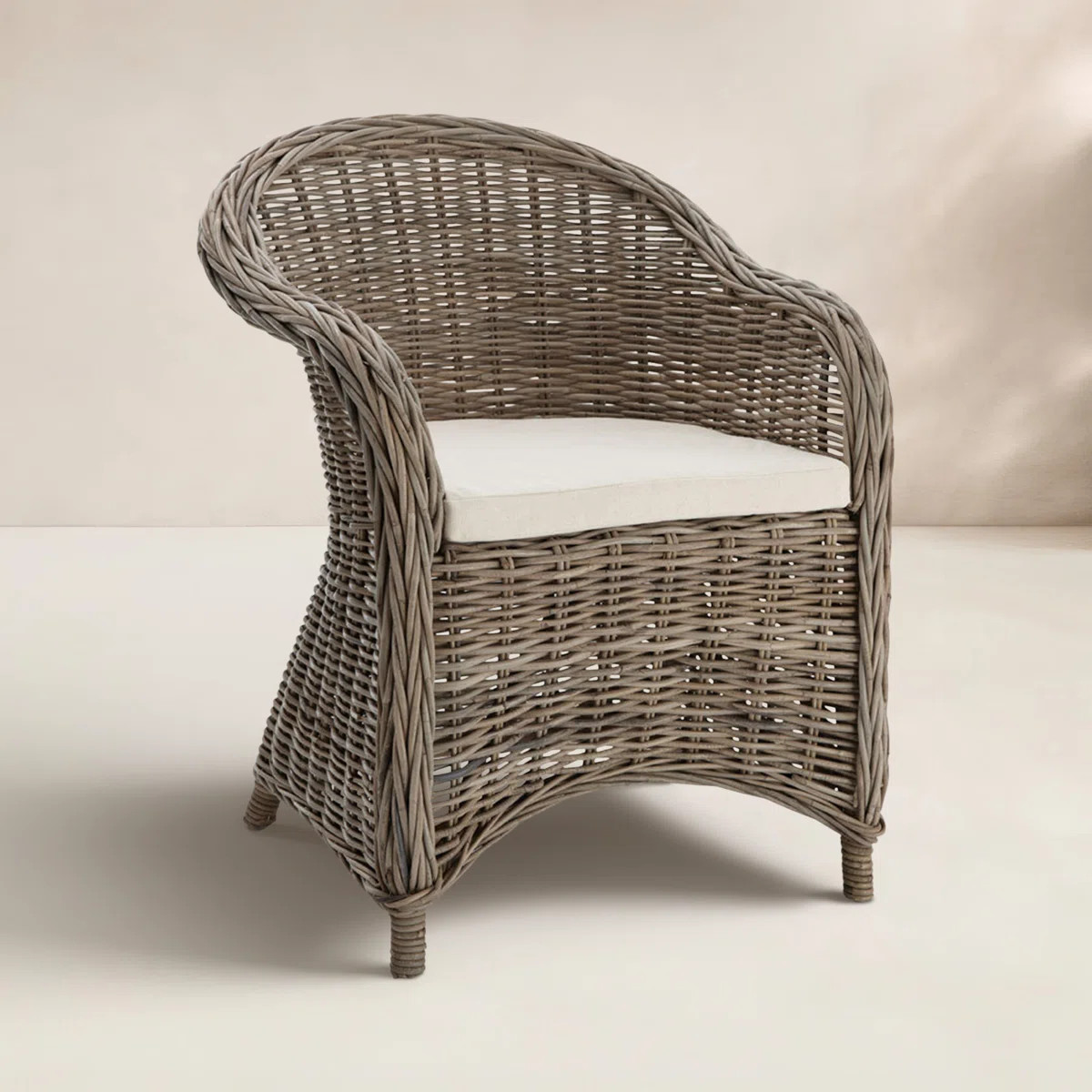Zachary Wicker Outdoor Lounge Chair | Wayfair North America