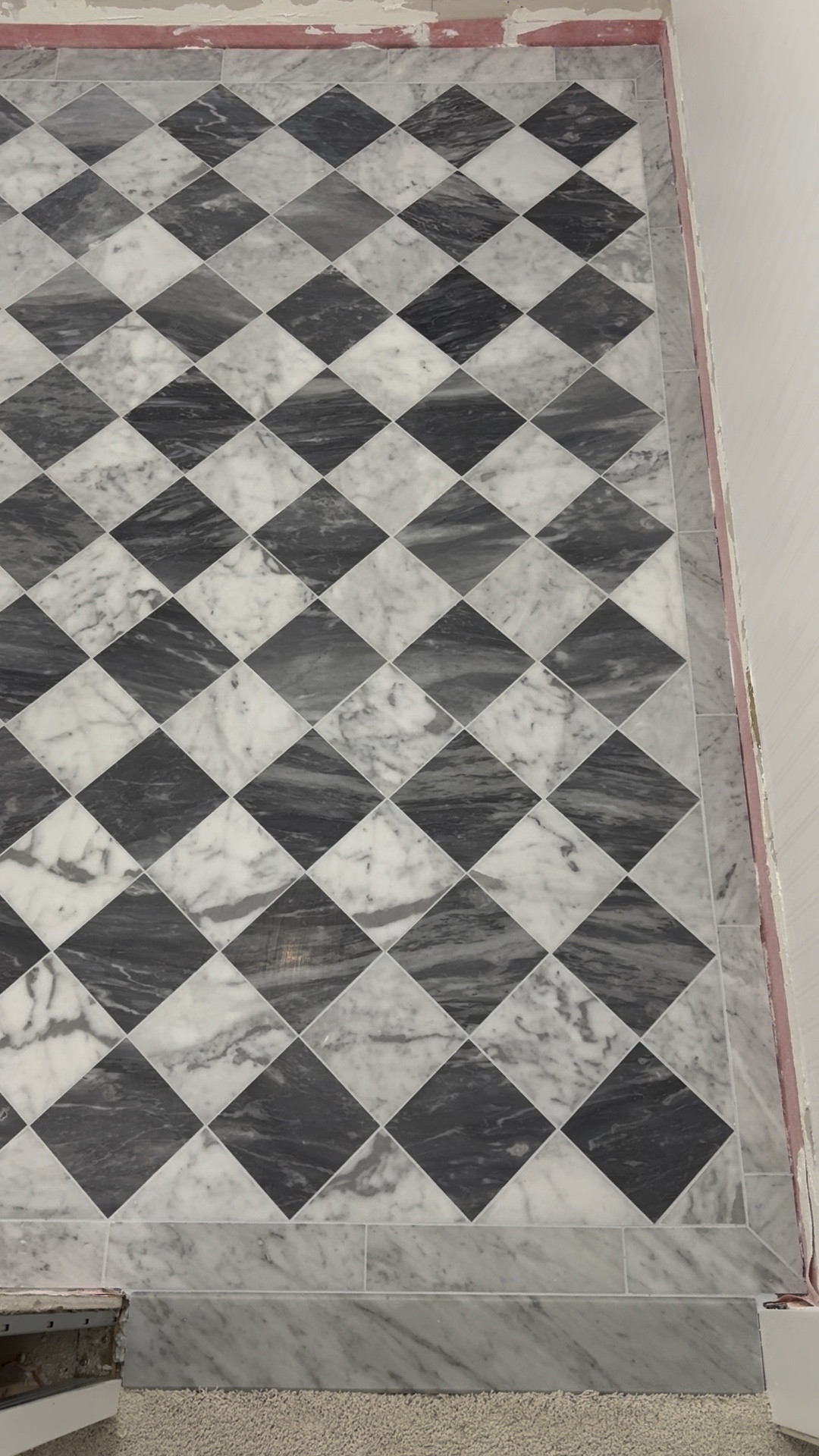 Marble flooring DIY install! All the supplies I used to achieve this, in the order I used them in  

#LTKhome #LTKfindsunder50 #LTKfindsunder100