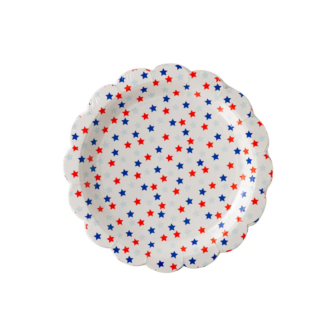 Scattered Stars Paper Plate | My Mind's Eye