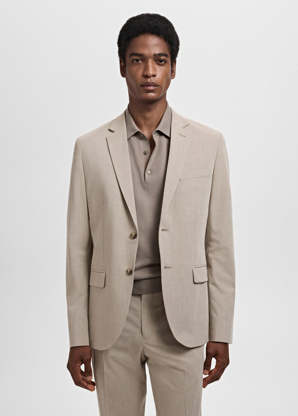 Super slim-fit suit jacket in stretch fabric | Mango (US/MX/AU)
