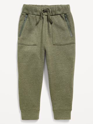 Functional Drawstring Zip-Pocket Joggers for Toddler Boys | Old Navy (US)