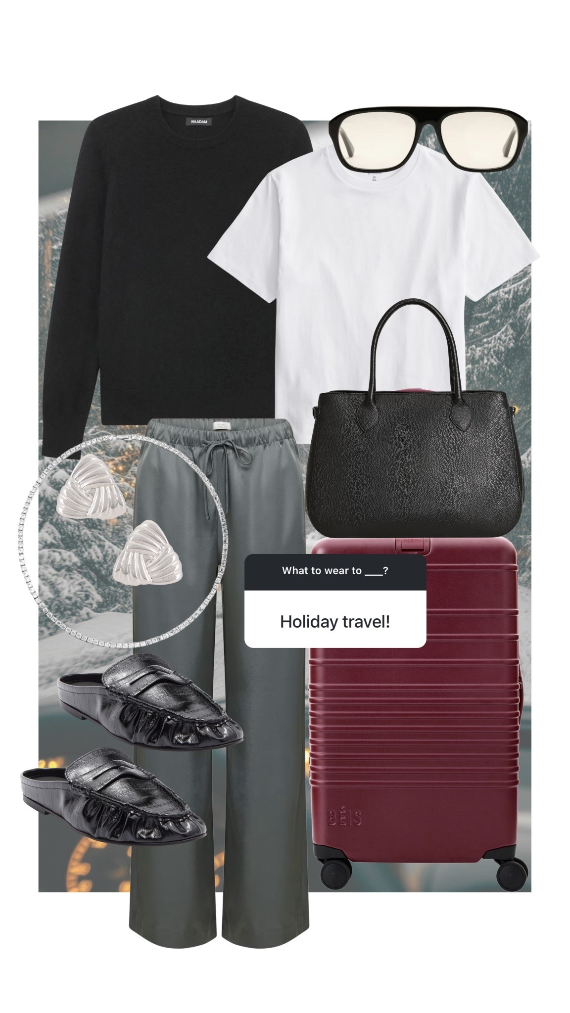 What to wear; traveling for the holidays
#kathleenpost

Holiday outfit, holiday fashion, airport outfit, travel outfit, chic casual outfit, work from home, school drop off


#LTKHoliday #LTKTravel #LTKCyberWeek