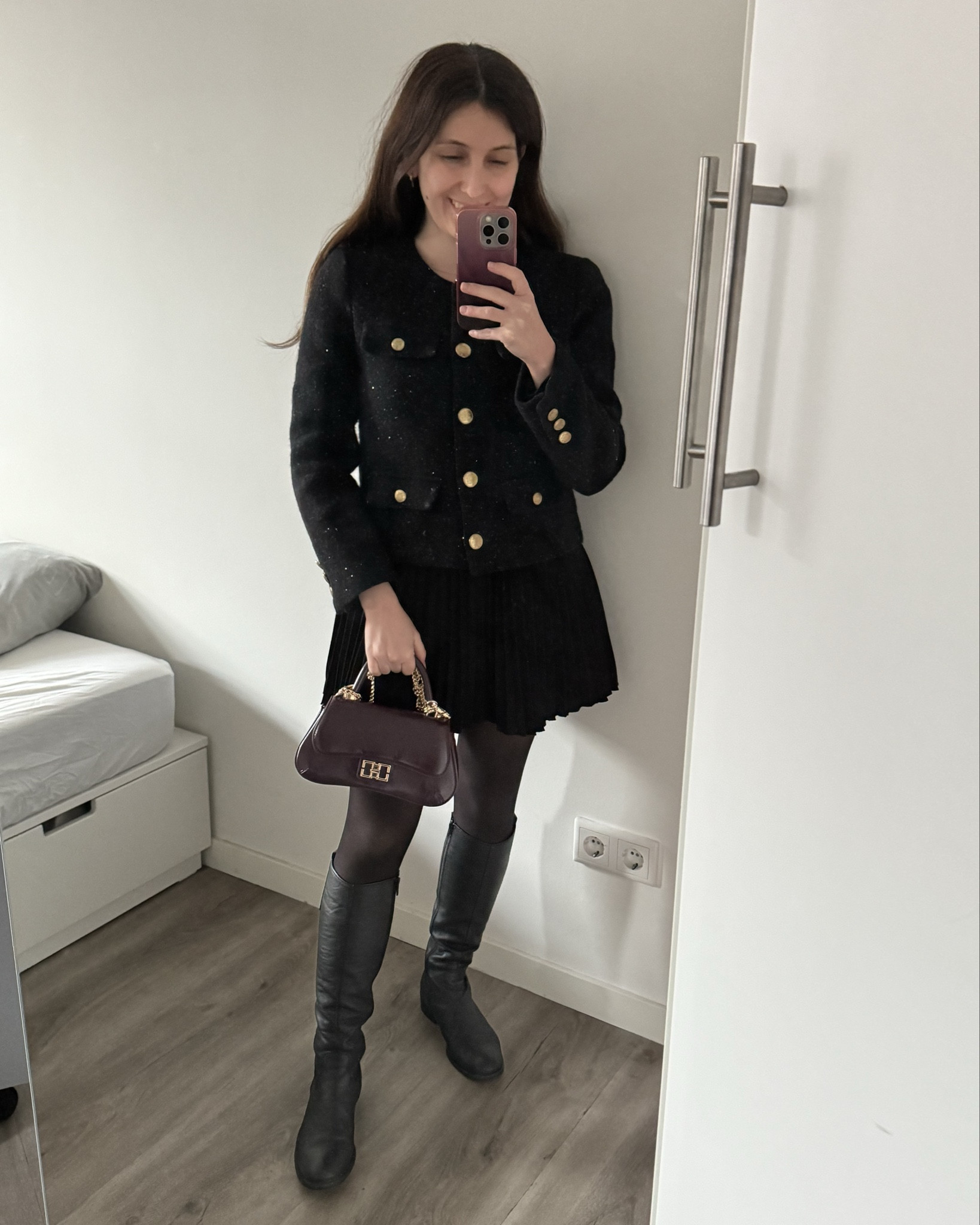 Planning outfits for my upcoming trip and I stumbled upon this look I wore a couple of months ago. I love it so much and I’m thinking to get it with me. A burgundy coat over it and I’m good to go!

#LTKwinter #LTKeurope #LTKpetite