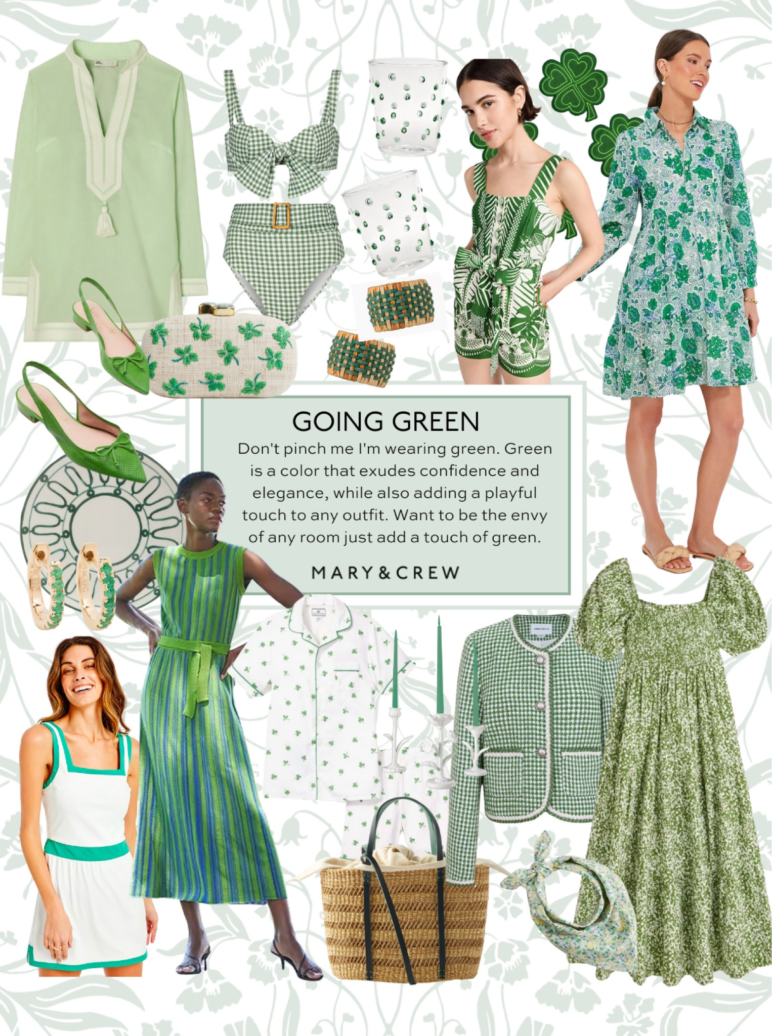Color study // going green 

#LTKstyletip #LTKSeasonal #LTKFind