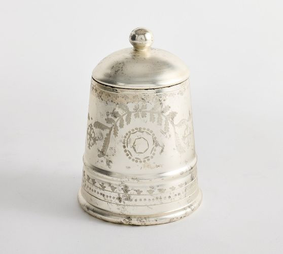 Etched Bell Candle - Balsam Fir Vetiver | Pottery Barn (US)