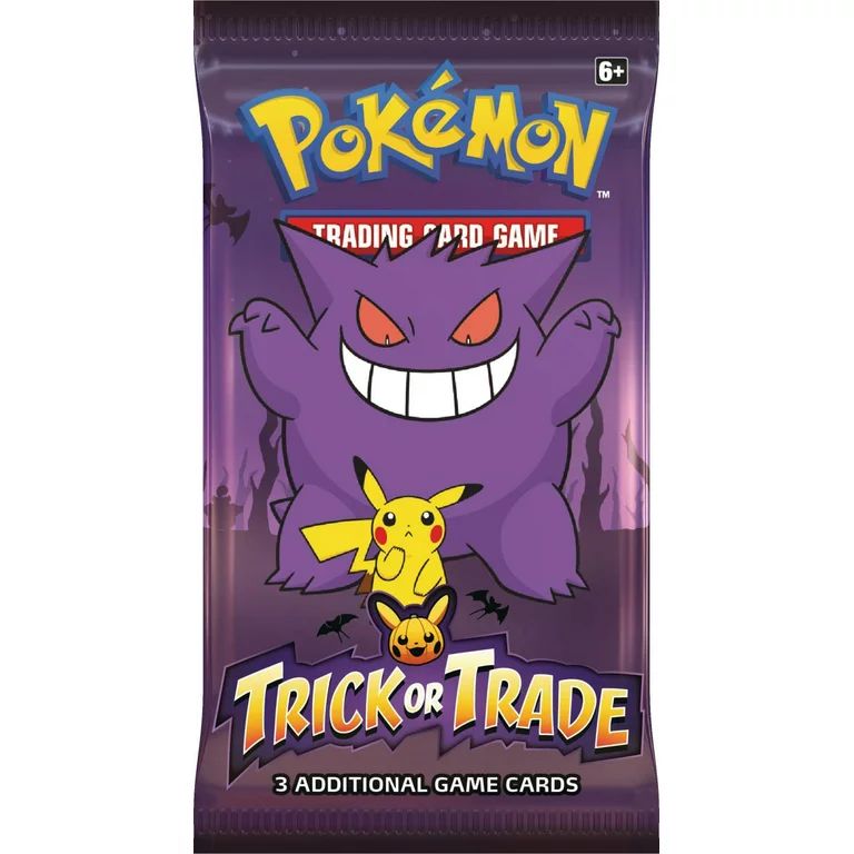 Pokemon 2022 Halloween Trick or Trade BOOster Pack (3 Cards (Great for Trick or Treating Hand Out... | Walmart (US)